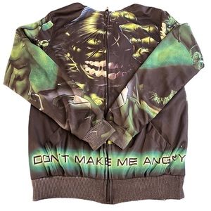 Marvel Comics Hulk Zippered Jacket